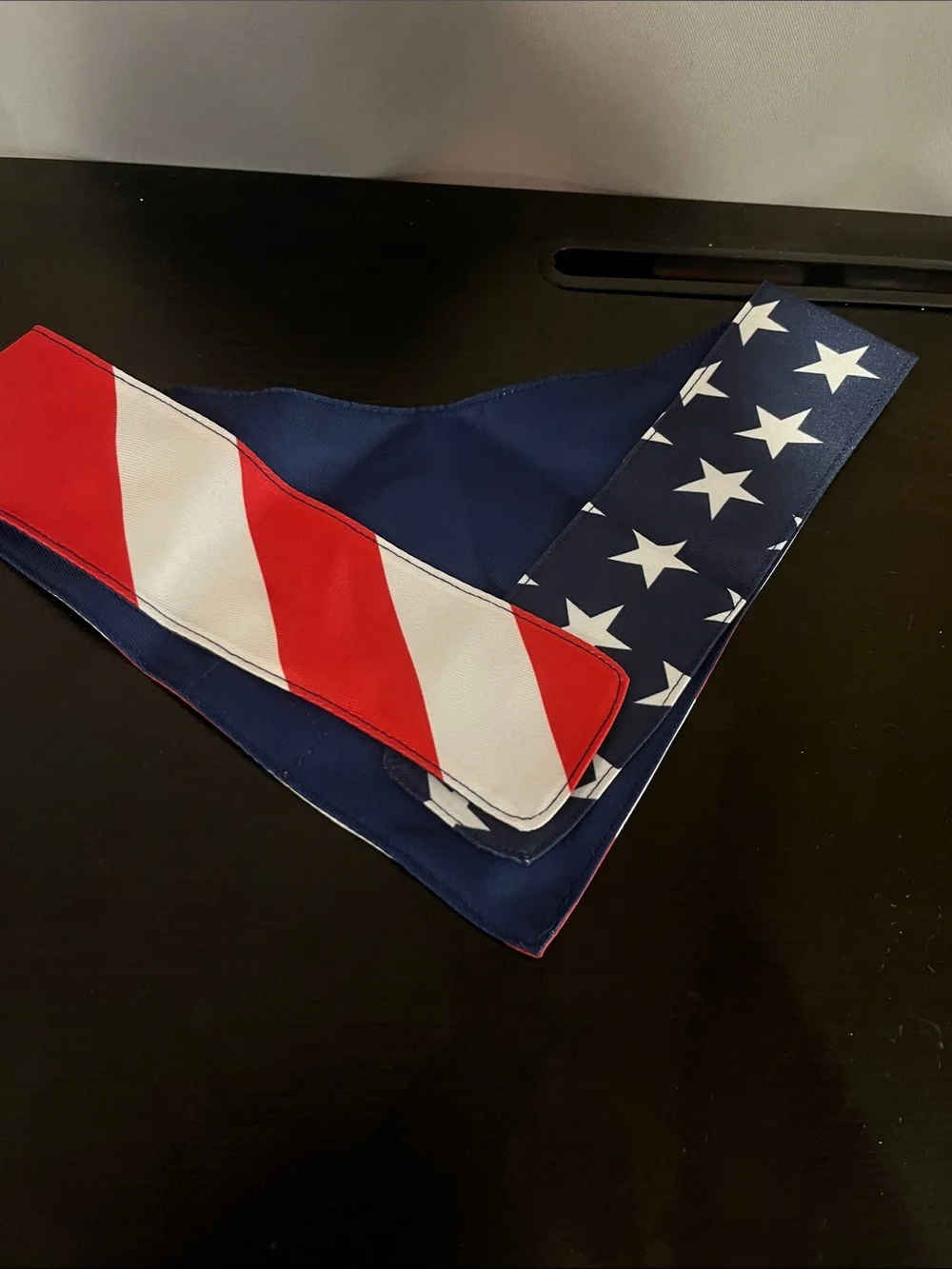 American Flag Bandana Scarf - Red, White & Blue Medium new